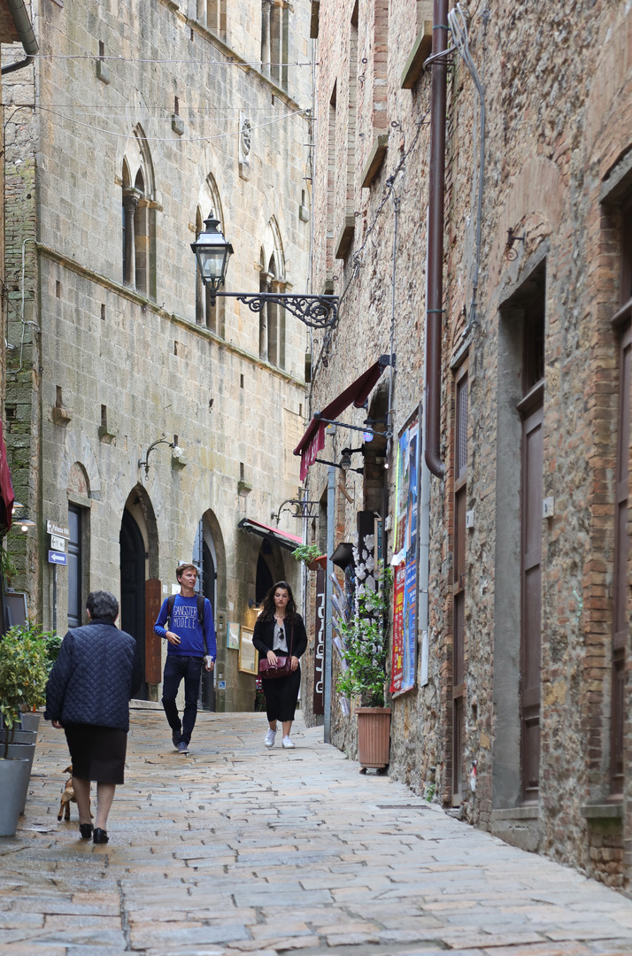 In den Straßen von San Gimignano - Toscana - Italien