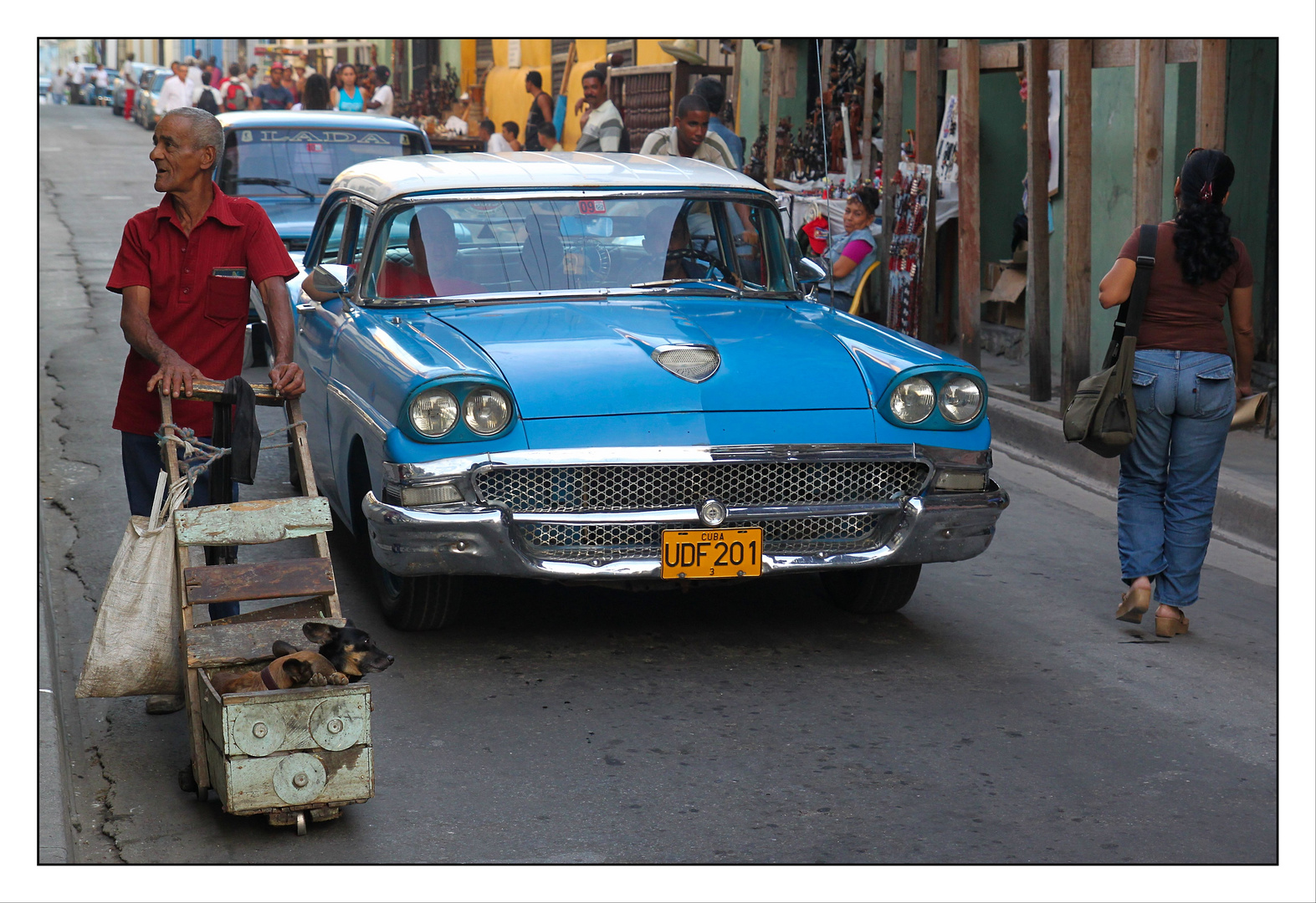 In den Straßen von Santiago de Cuba