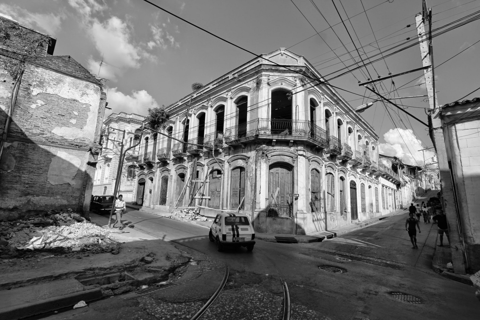 In den Straßen von Santiago Kuba