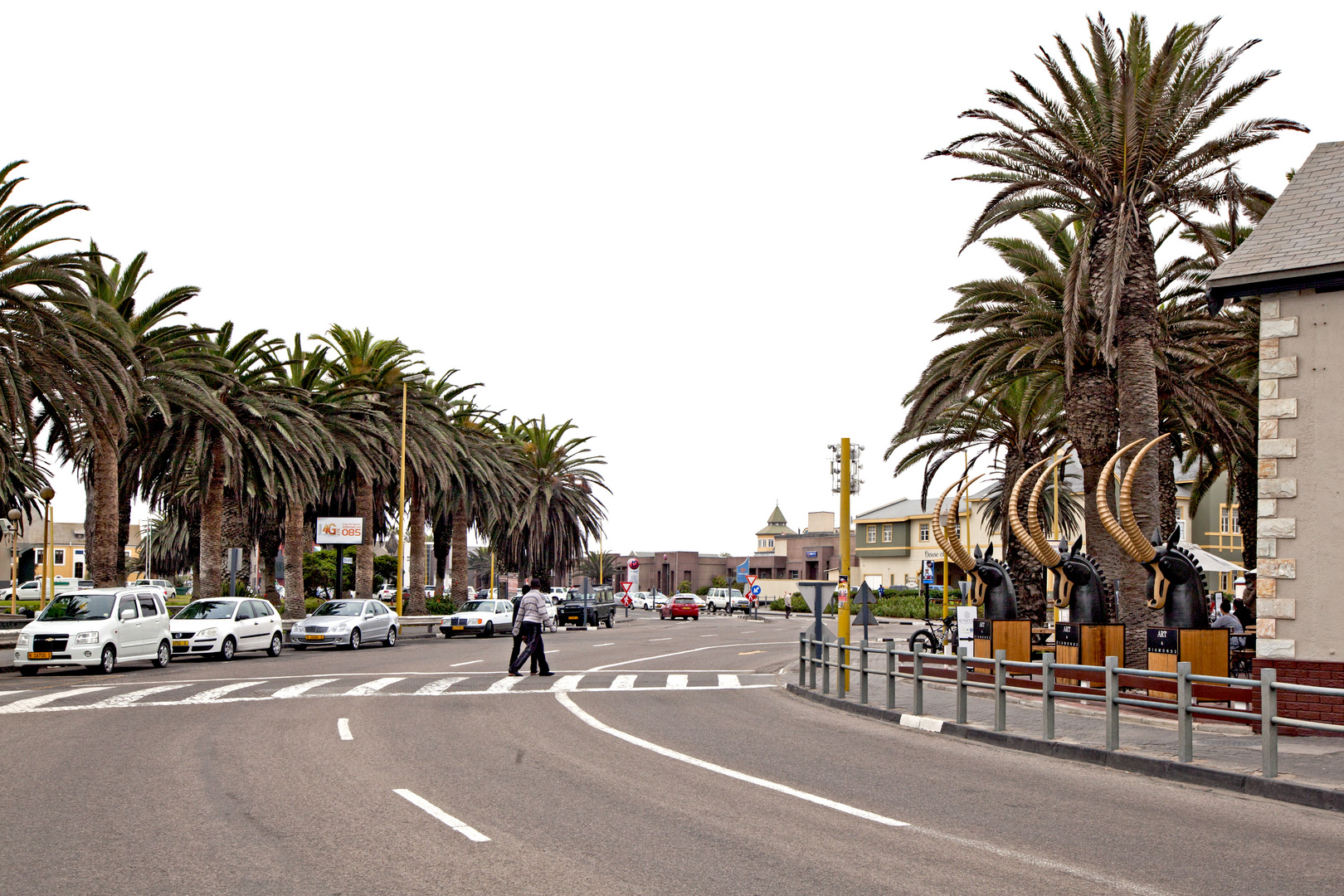 ... in den Strassen von Swakopmund, Nambia 2018