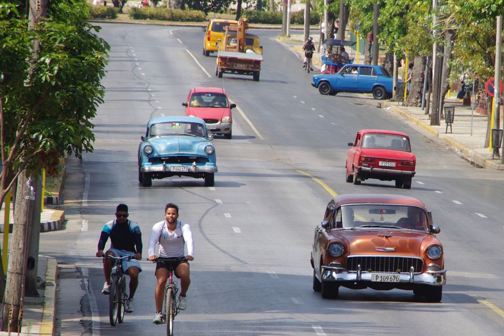 In den Straßen von Varadero (Kuba)