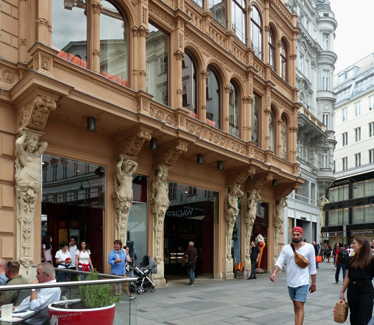 in den Straßen von Wien