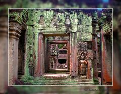 In den Tempeln vom Angkor Wat