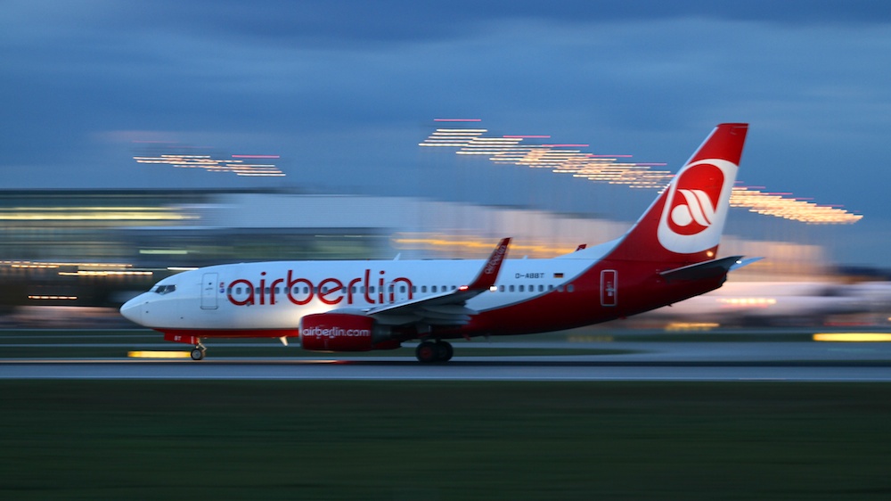 In den Urlaub mit Air Berlin