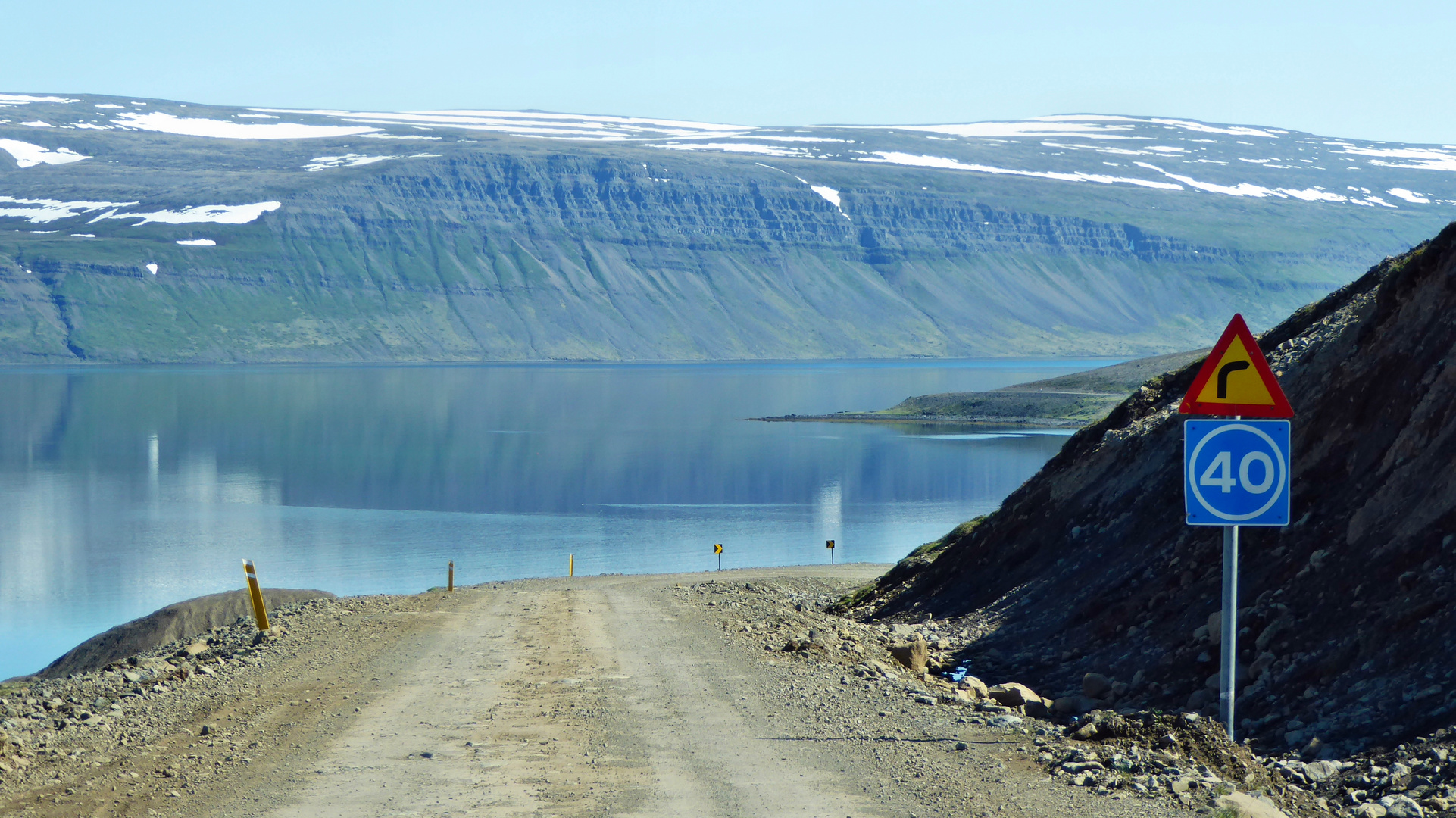 In den Westfjorden von Island. Vorsicht ist geboten