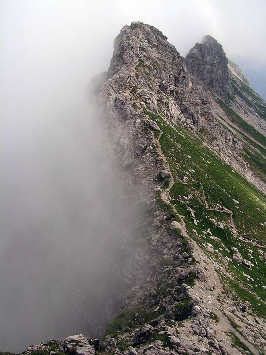 In den Wolken