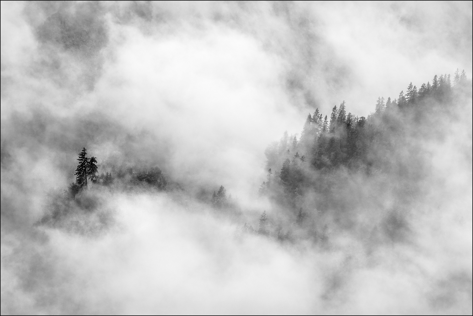 In den Wolken