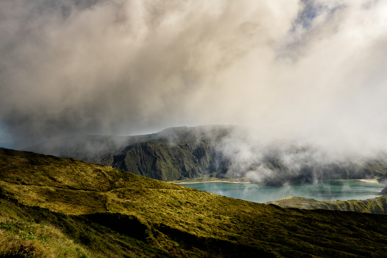 In den Wolken