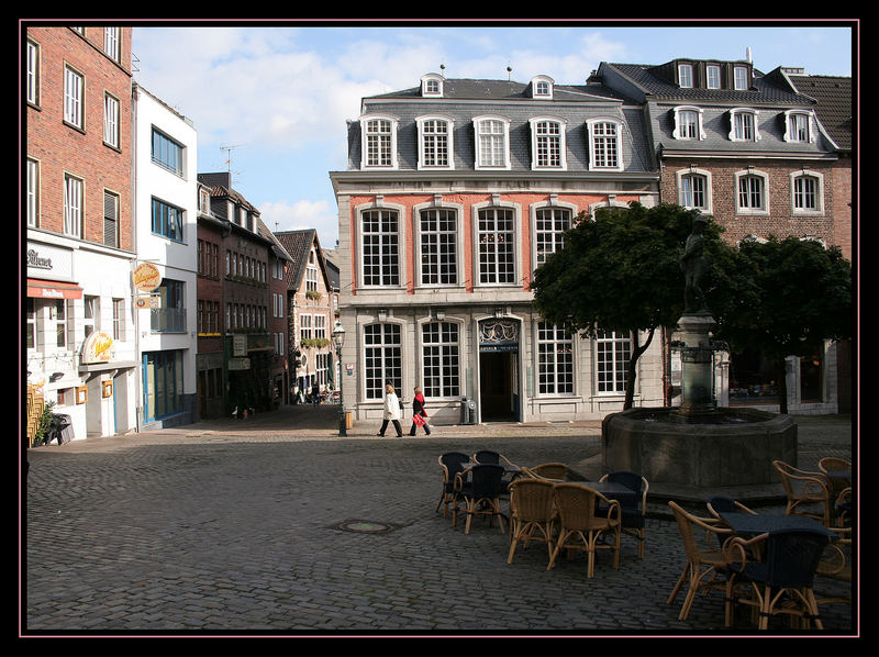 In der Aachener Altstadt