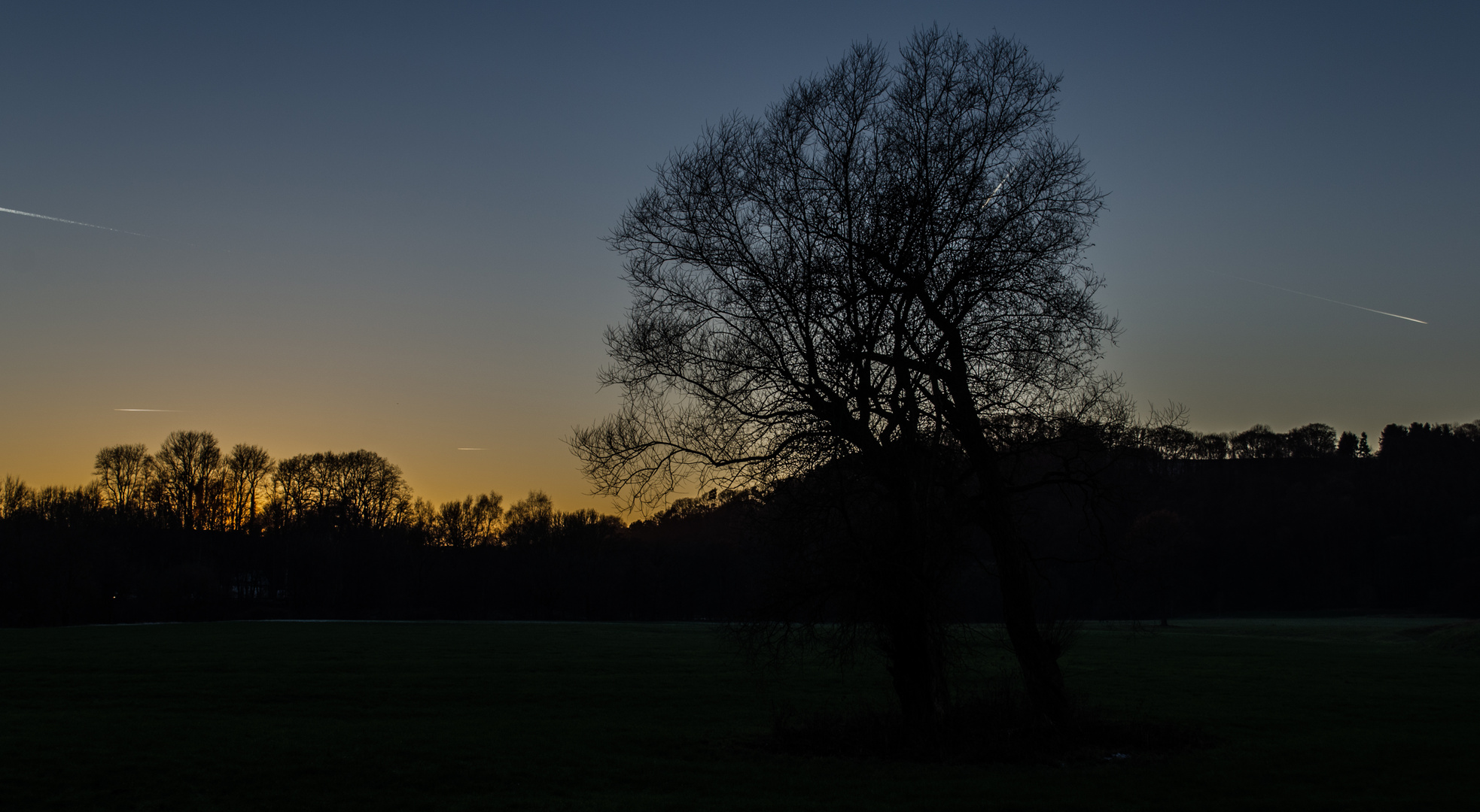 In der Abdendämmerung