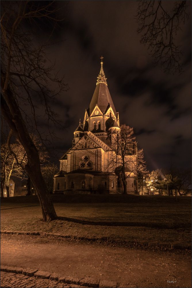 - in der Abendbeleuchtung -