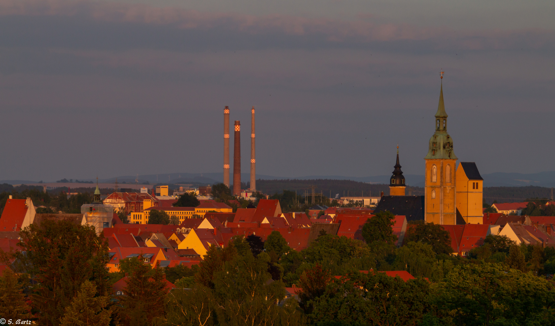 In der Abendsonne