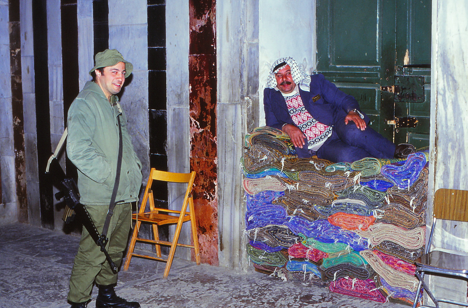 In der Abraham Moschee 1986