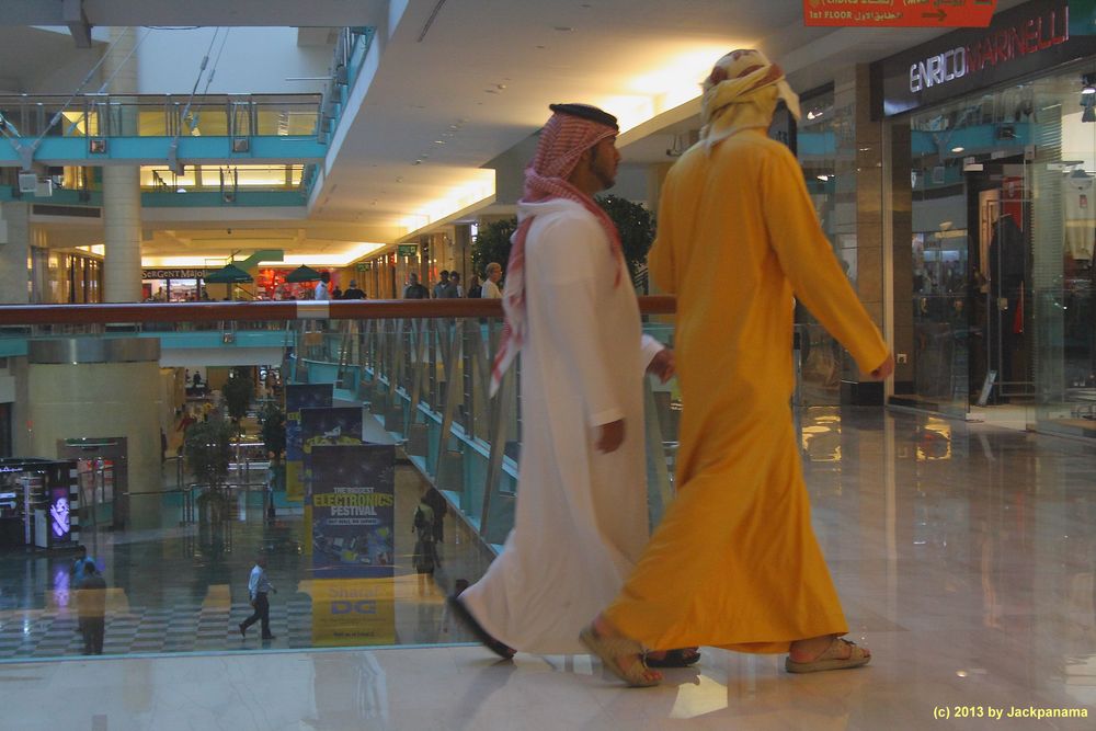 In der Abu Dhabi-Mall