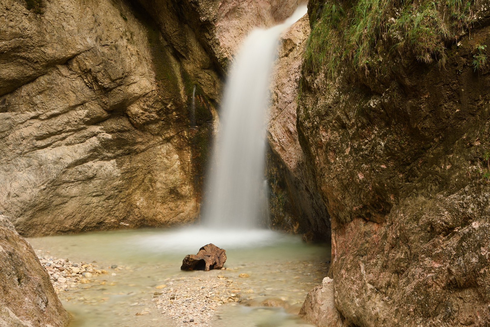 In der Almbachklamm