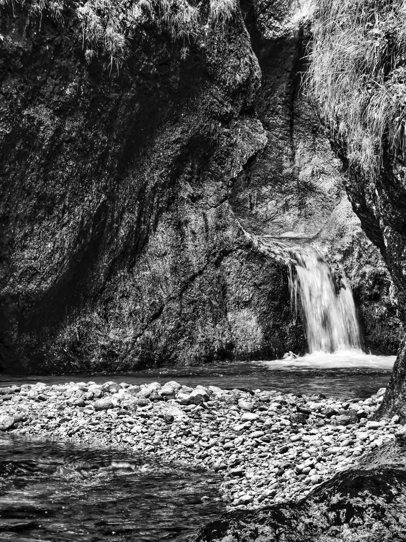 in der Almbachklamm