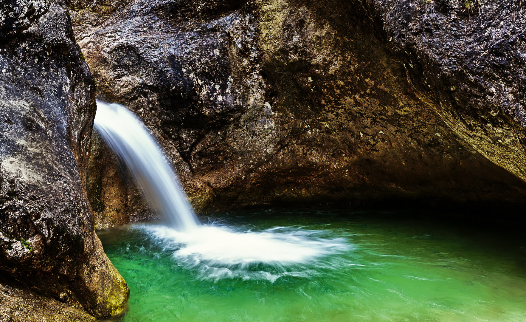 In der Almbachklamm