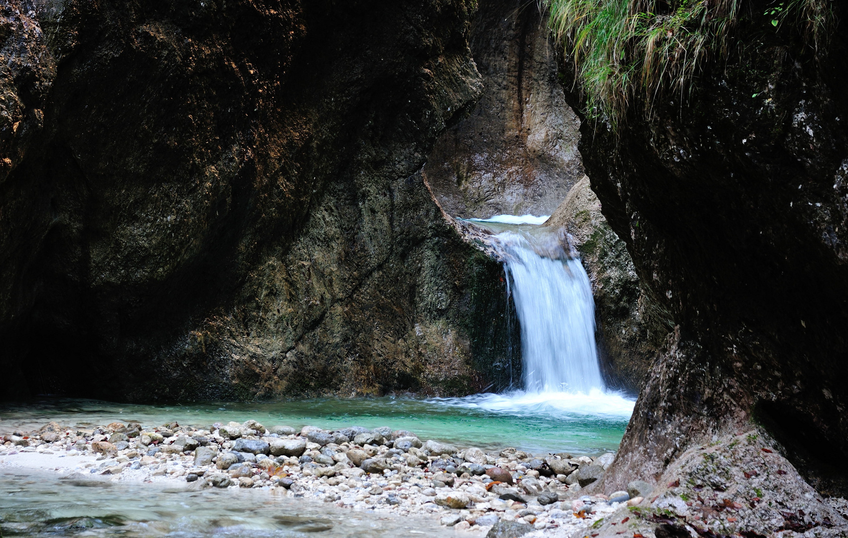 In der Almbachklamm