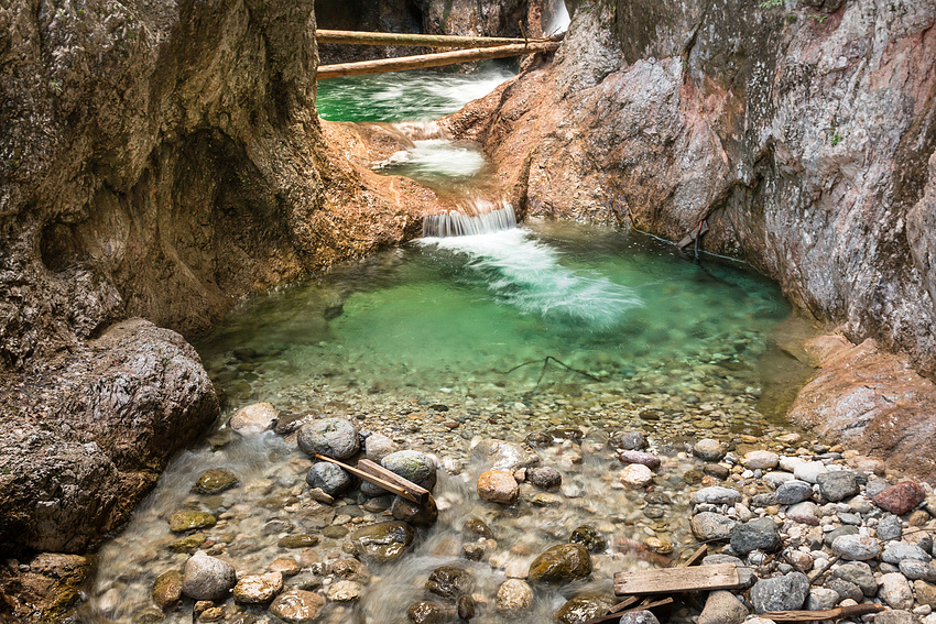 In der Almbachklamm