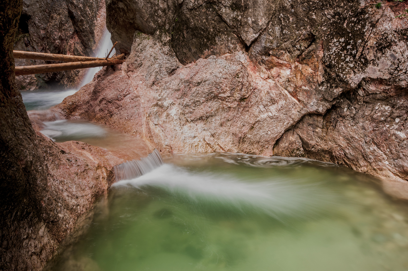 In der Almbachklamm