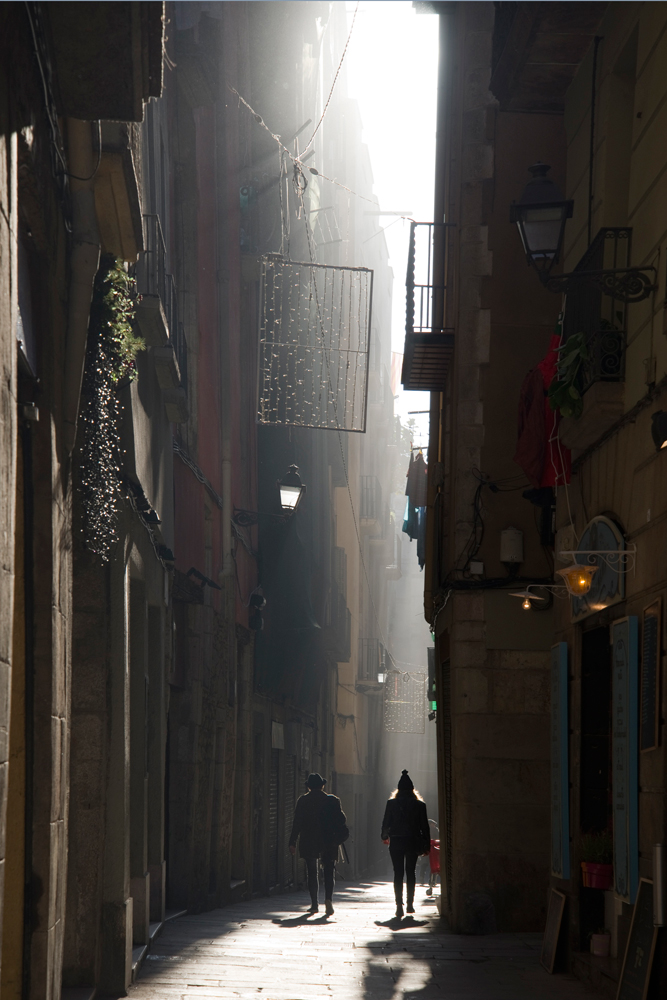 In der Altstadt Barcelona