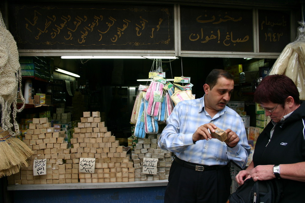 in der Altstadt von Aleppo/Halab