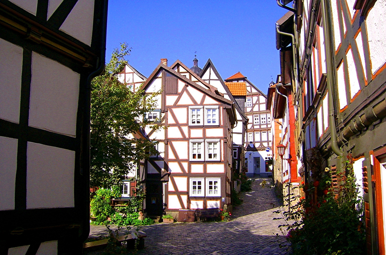 In der Altstadt von Alsfeld