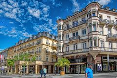 In der Altstadt von Baden Baden