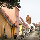 In der Altstadt von Barth, dem Tor zur Ostsee vor dem Darss