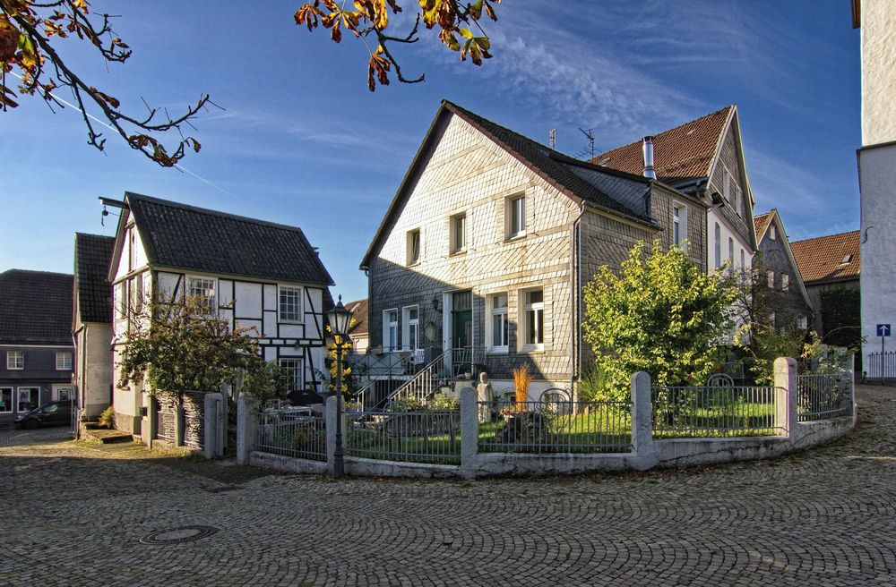 In der Altstadt von Bergneustadt 