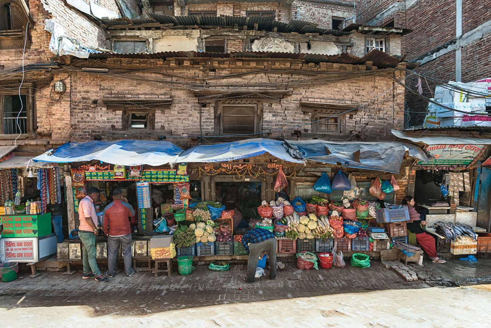 In der Altstadt von Bhaktapur