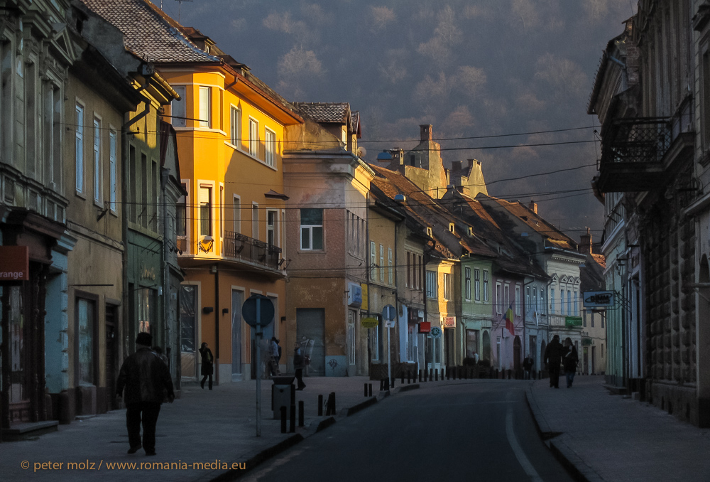 In der Altstadt von Brasov / Old town of Brasov / Orasul vechi din Brasov