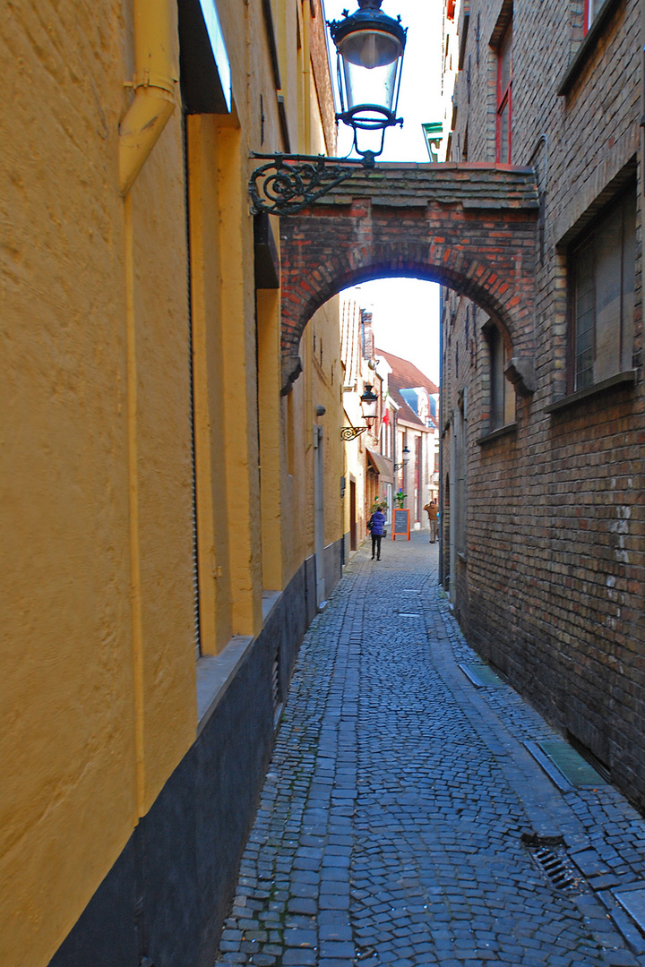 In der Altstadt von Brügge (B)