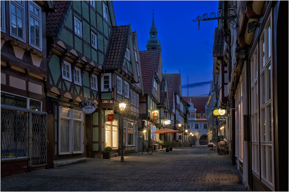 in der Altstadt von Celle