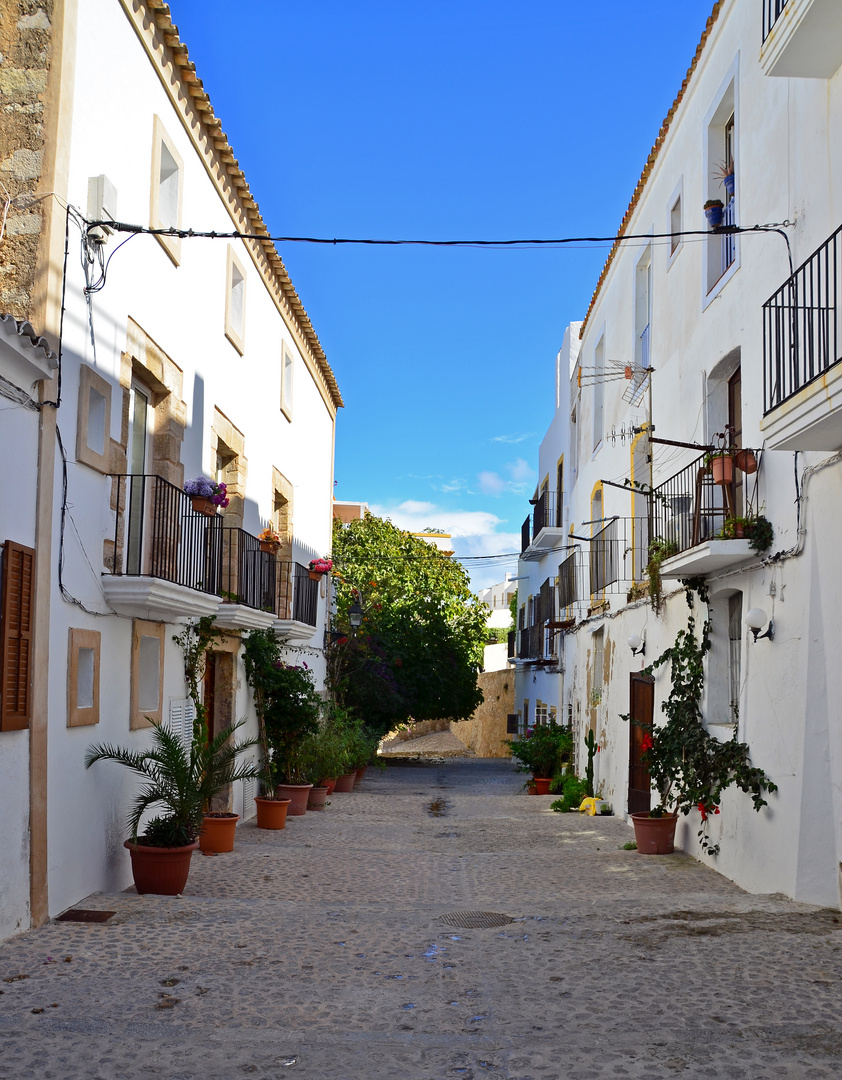 In der Altstadt von Eivissa (Ibiza-Stadt)