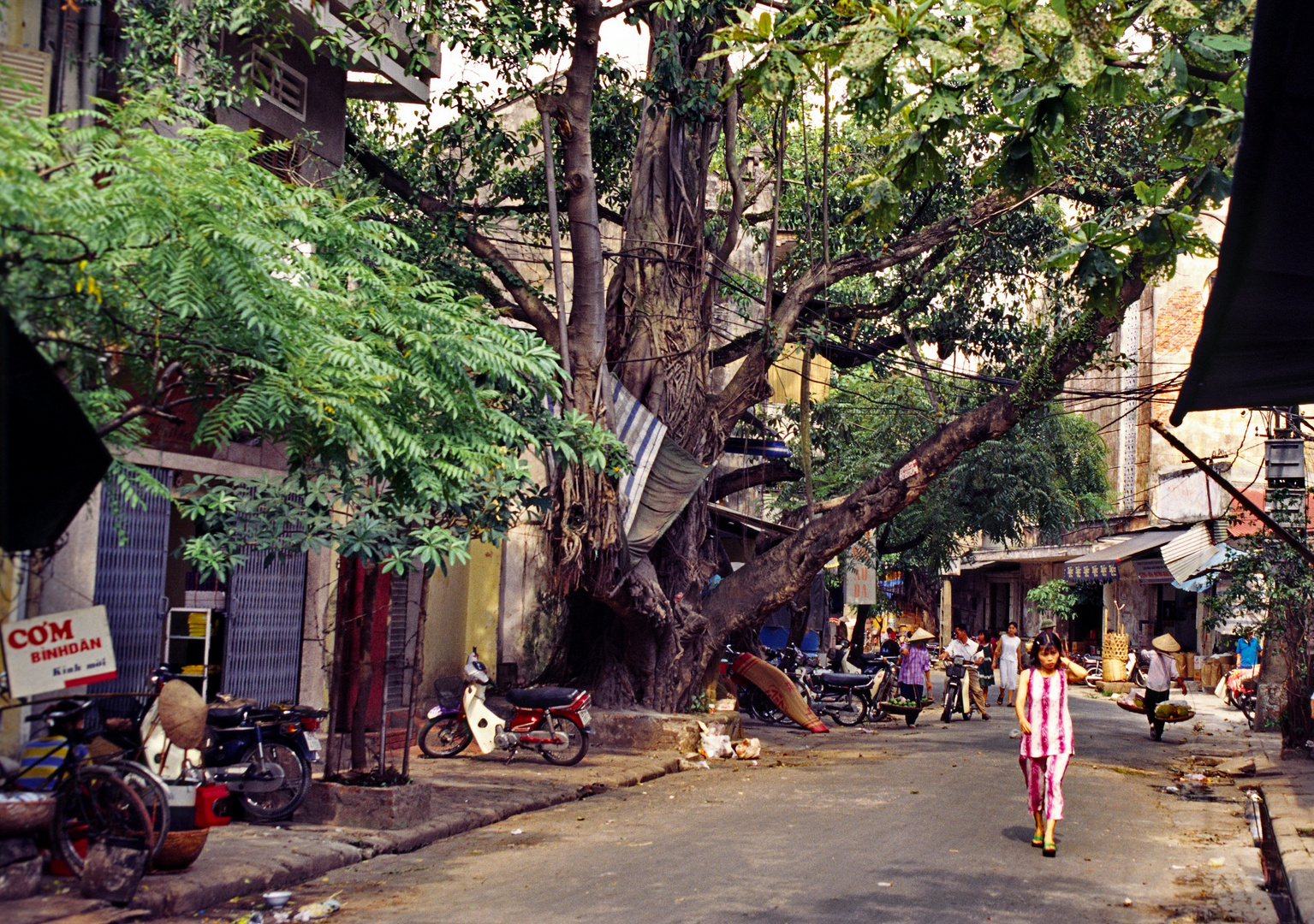 In der Altstadt von Hanoi