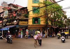 In der Altstadt von Hanoi