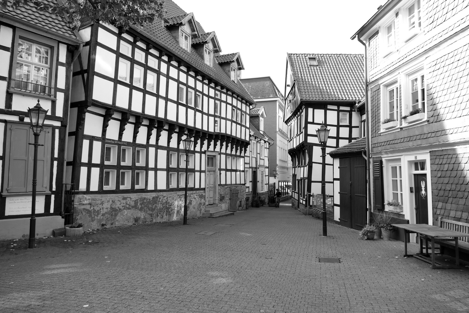 In der Altstadt von Hattingen