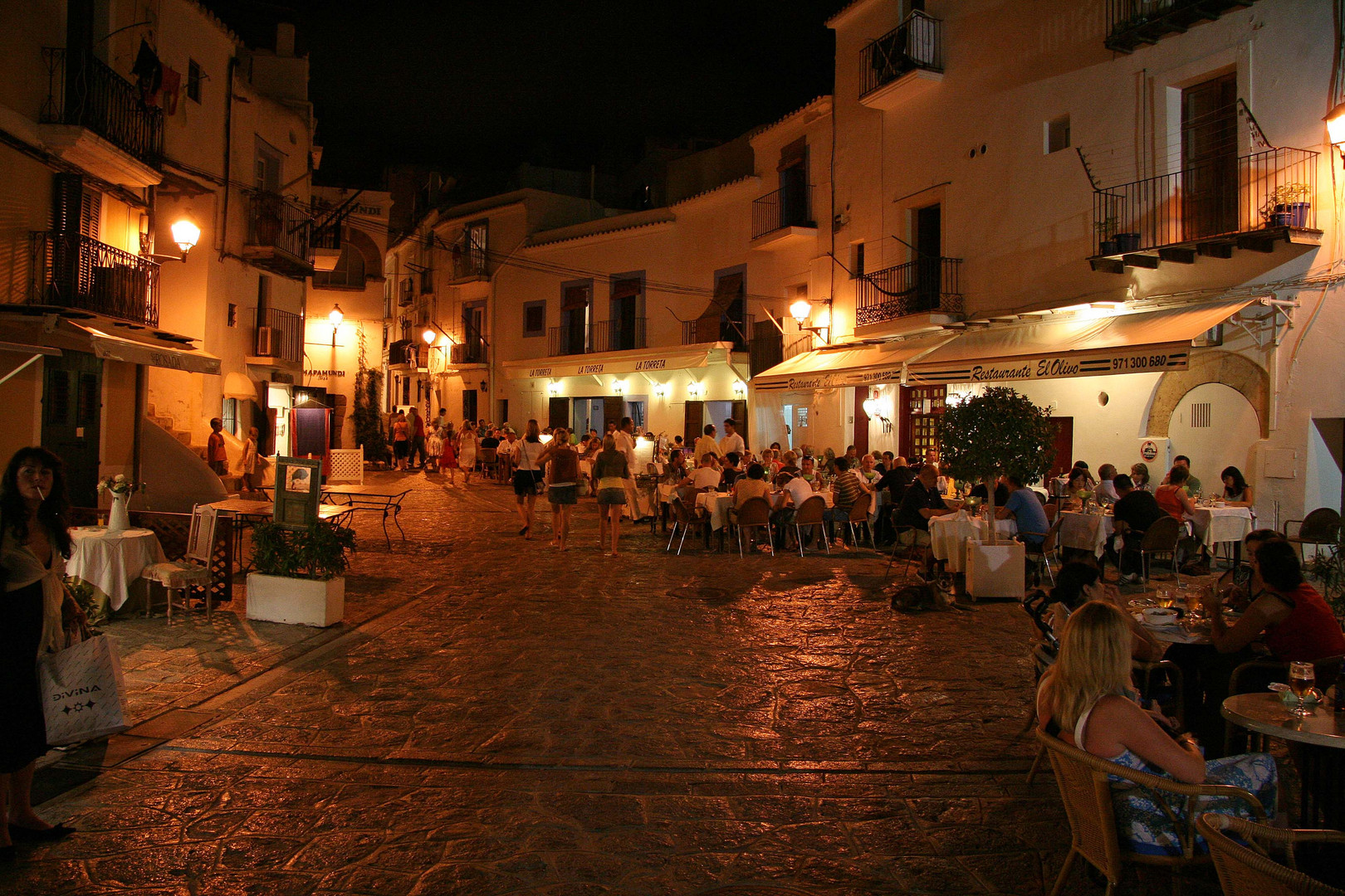 In der Altstadt von Ibiza