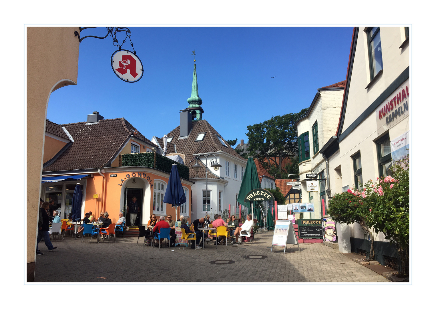 In der Altstadt von Kappeln, Schlei