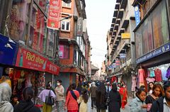 In der Altstadt von Kathmandu