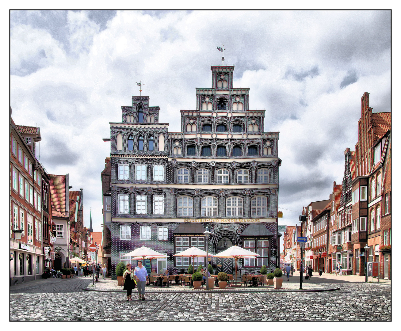 In der Altstadt von Lüneburg