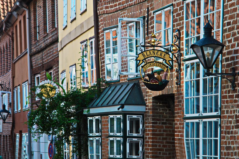 in der Altstadt von Lüneburg