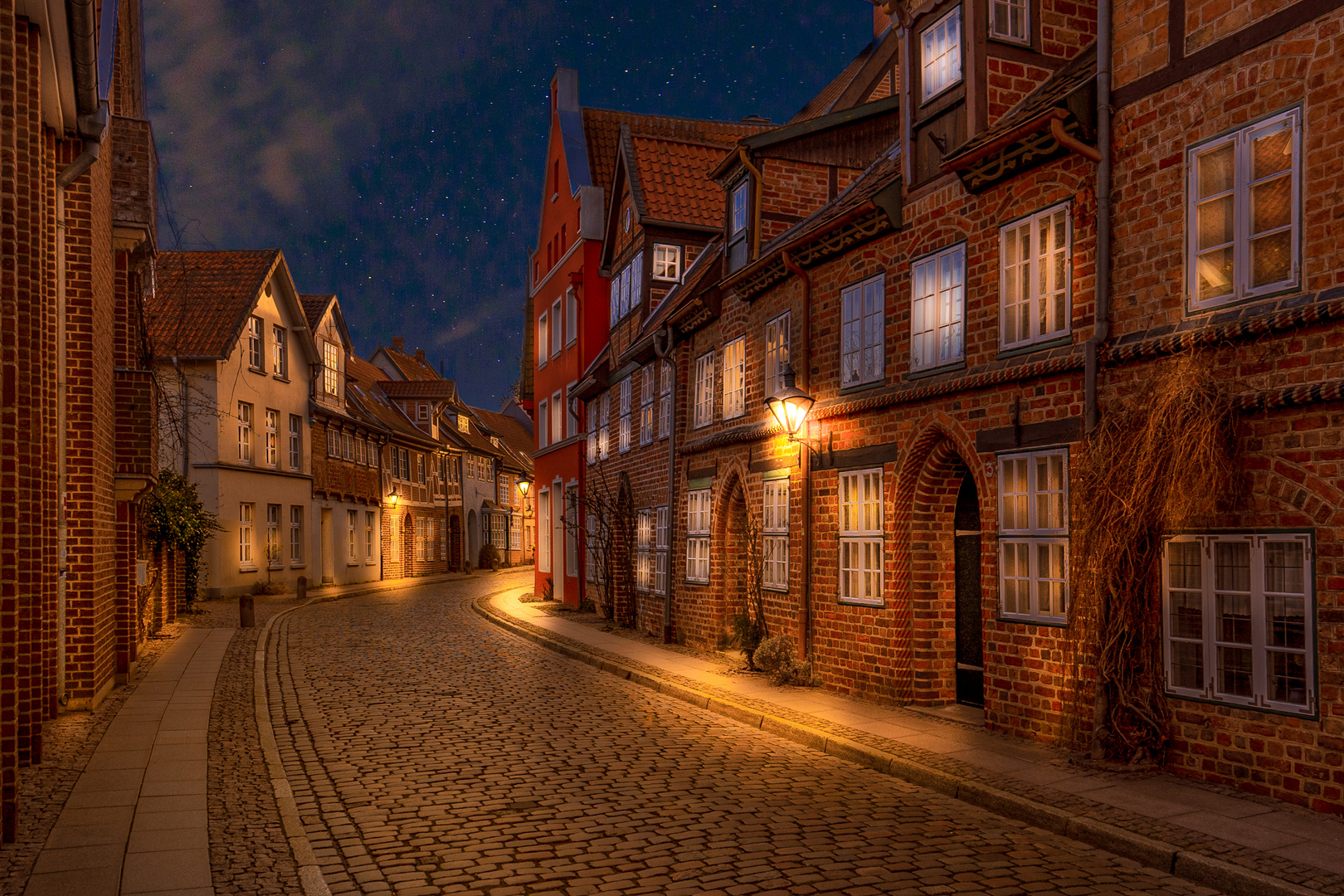 In der Altstadt von Lüneburg