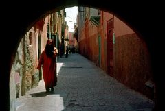 In der Altstadt von Marrakech