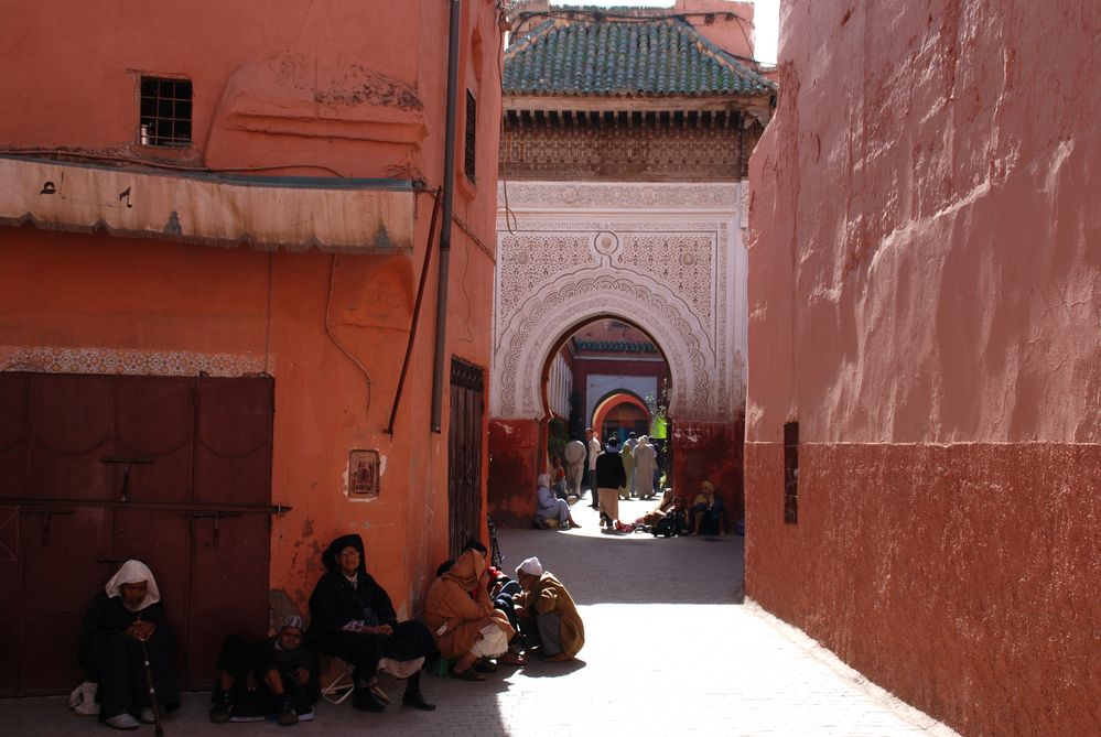 in der Altstadt von Marrakech