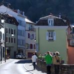 In der Altstadt von Montreux..