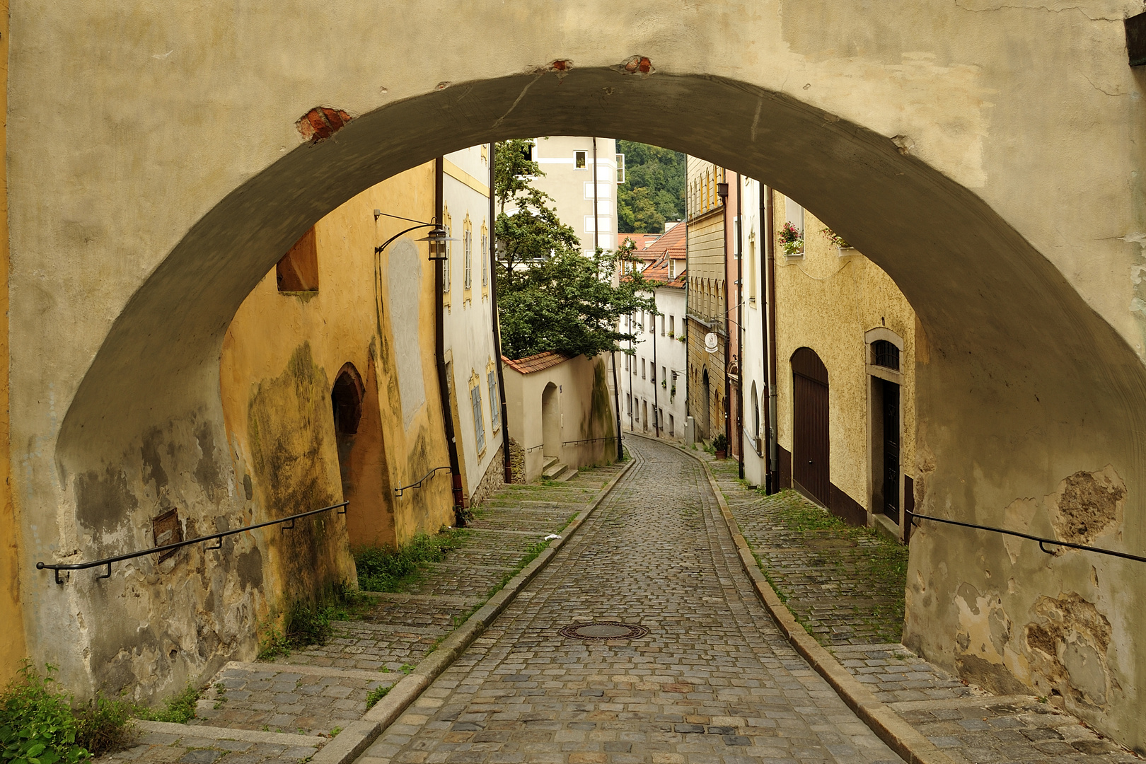 In der Altstadt von Passau