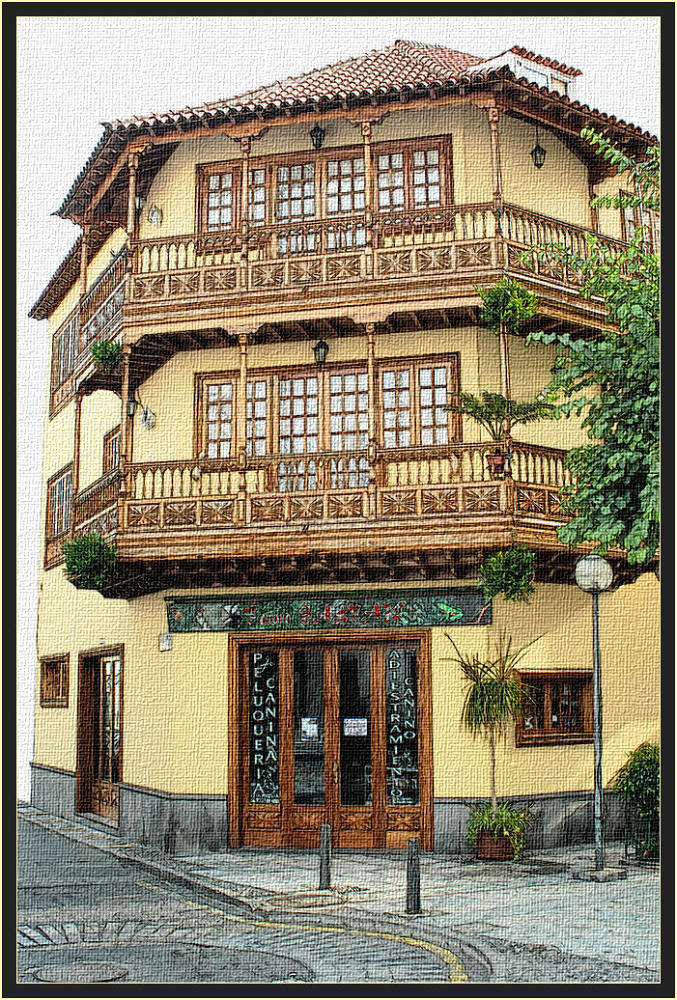 in der Altstadt von Puerto de la Cruz