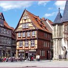 In der Altstadt von Quedlinburg